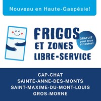 Des Frigos libre-service en Haute-Gaspésie