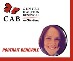 PORTRAIT DE BÉNÉVOLE - SARAH PARADIS
